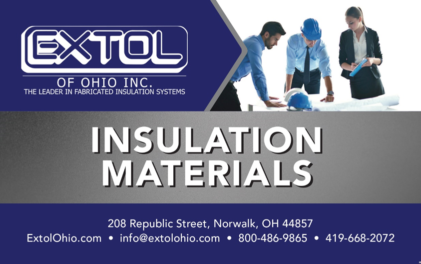 Insulation materials by Extol of Ohio Inc.